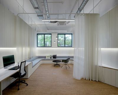Curtain Systems, SG 6970, Colorama 2, Mediabrands Headquarters, Madrid, Spain