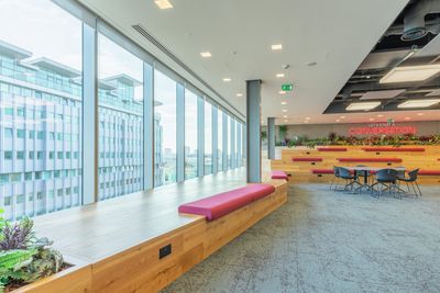 Roller Blind Systems, SG 4910, Versascreen 1-10%, Virgin Money, Glasgow, Scotland, United Kingdom