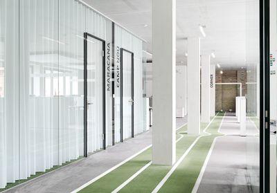 Curtain Systems, SG 5600, Colorama 2, One Football, Berlin, Germany, Wave