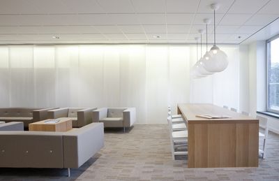 Panel Glide Systems, SG 2700, Colorama 1, Room shot "DLA Piper",Amsterdam, the Netherlands