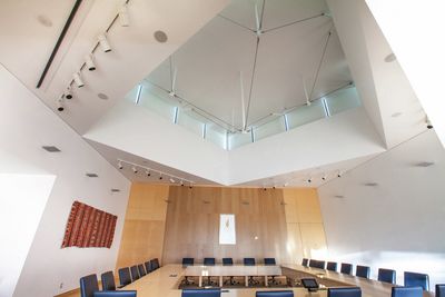 Roller Blind Systems, SG 4960, Mercuro, Room shot "Aga Khan Museum & Ismali Centre", Toronto, Canada
