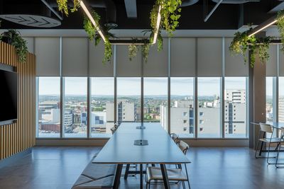 Roller Blind Systems, SG 4910, Versascreen 1-10%, Virgin Money, Glasgow, Scotland, United Kingdom