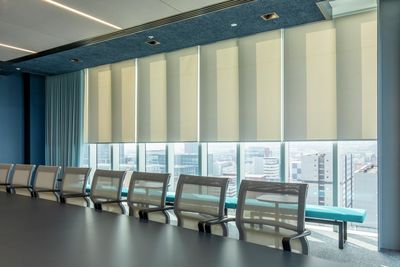 Roller Blind Systems, SG 4960, Versascreen 1-10%, Virgin Money, Glasgow, Scotland, United Kingdom