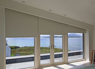 Roller Blind Systems, SG 4910, Mercuro, Donegal House, Private Home, Ireland